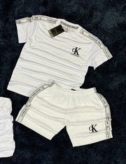 Conjunto verano calvin klein blanco