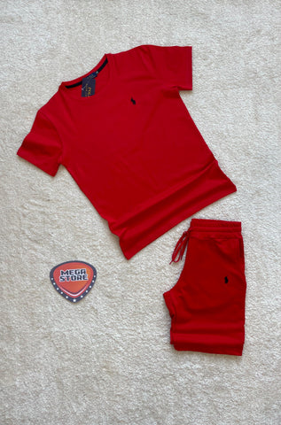 Conjunto Ralph Laurent rojo