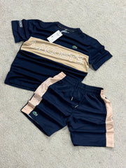 Conjunto Lacoste dorado