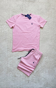 Conjunto Ralph Lauren verano rosa