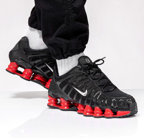 Shox negro rojo