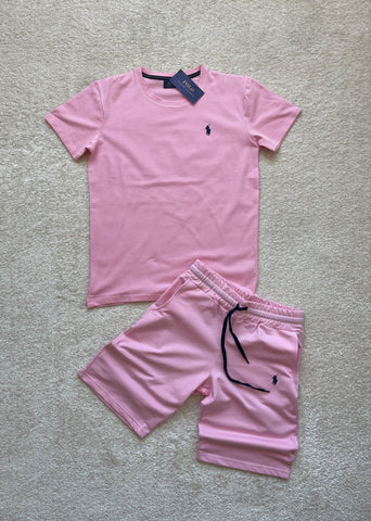 Conjunto Ralph Lauren verano rosa