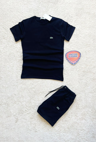 Conjunto Lacoste verano negro