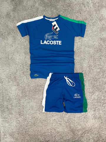 Conjunto verano lacoste azul